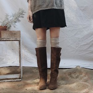 Steve Madden Suede Riding Boots